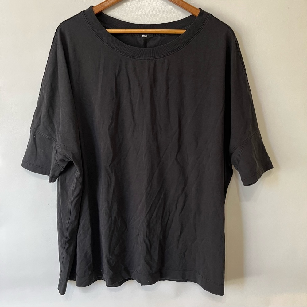 Lululemon Black Oversized T Shirt